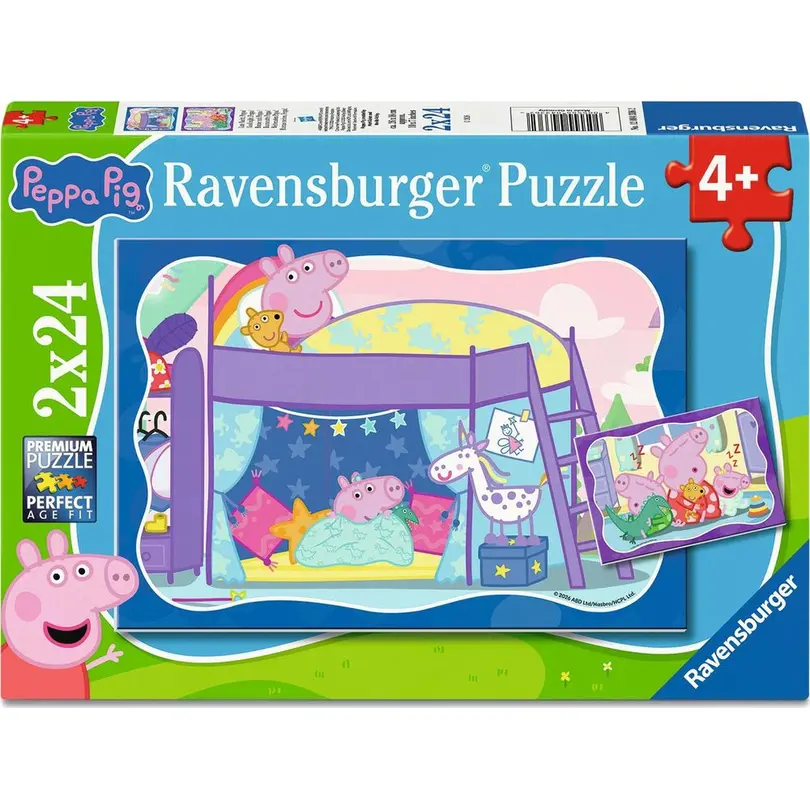 Puzzle 2er-Set Peppa Wutz