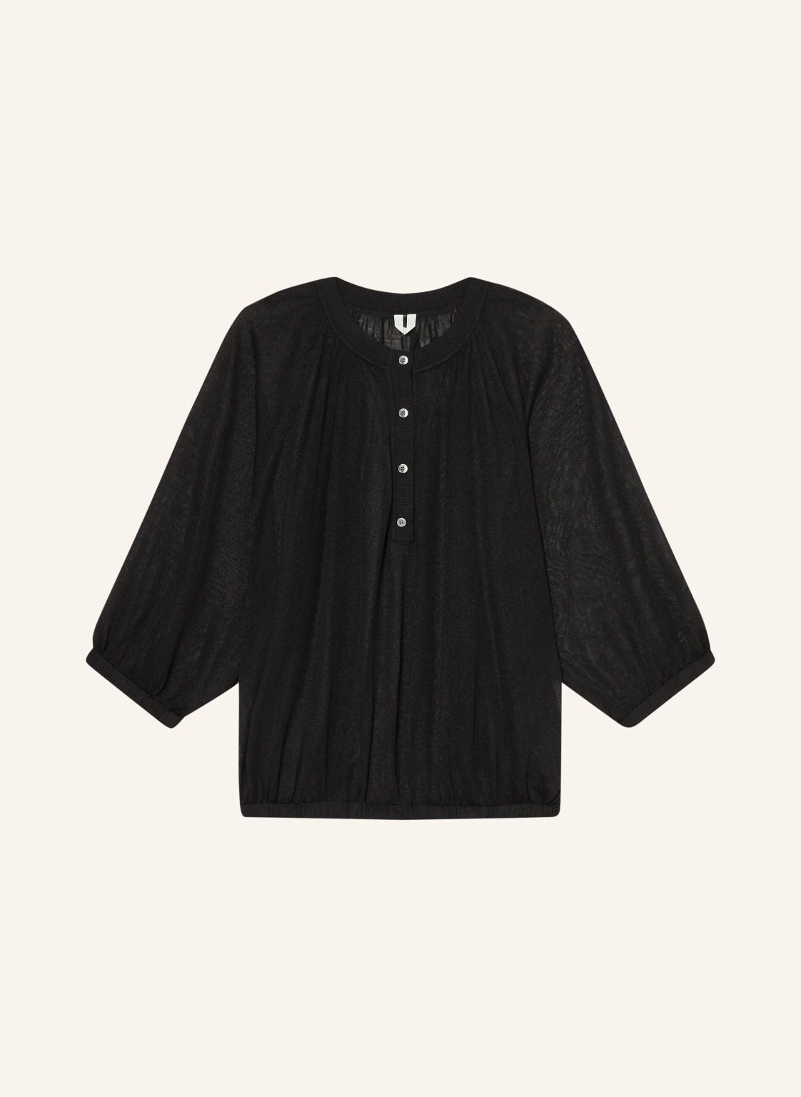 ARKET Strick-Blusenshirt mit 3/4-Arm