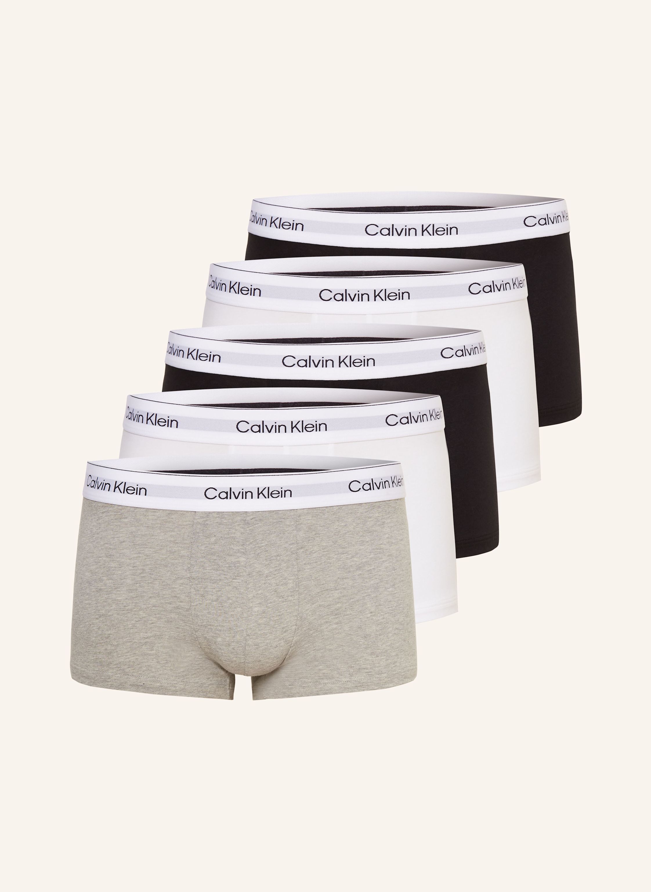 Calvin Klein 5er-Pack Boxershorts ICON COTTON STRETCH Low Rise