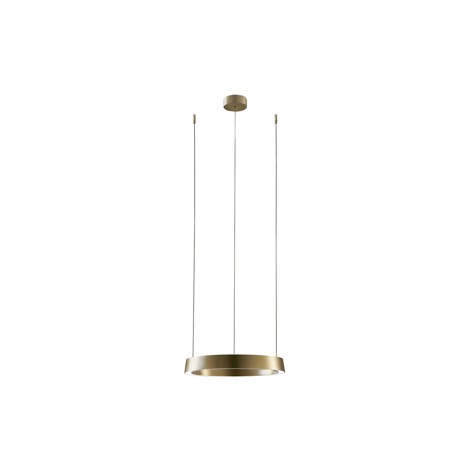 EDGE ROUND pendel, brass