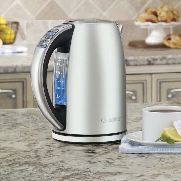 Cuisinart CPK-17FR 1.7 Liter Cordless Electric Kettle, Silver - Certified Refurbished