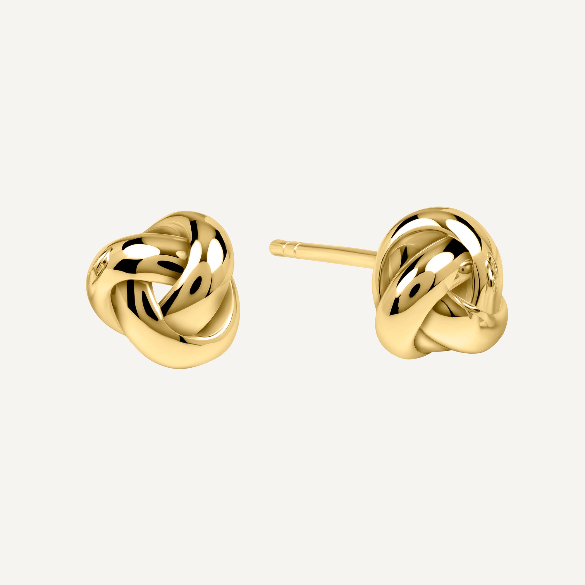 Mallow Street - Gold Twist Stud Earrings