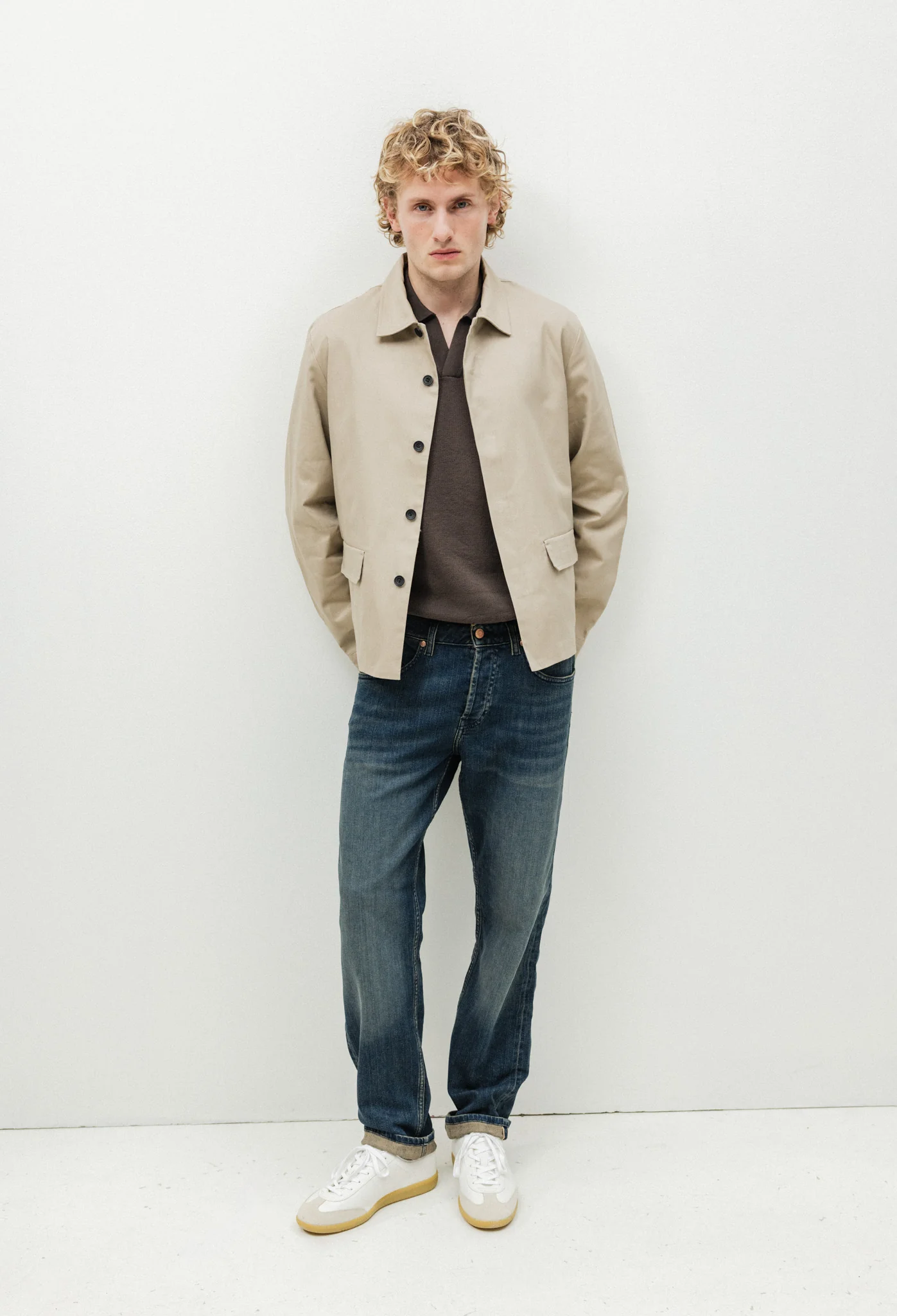 Hank Mid Tapered Selvedge - Earth Blue