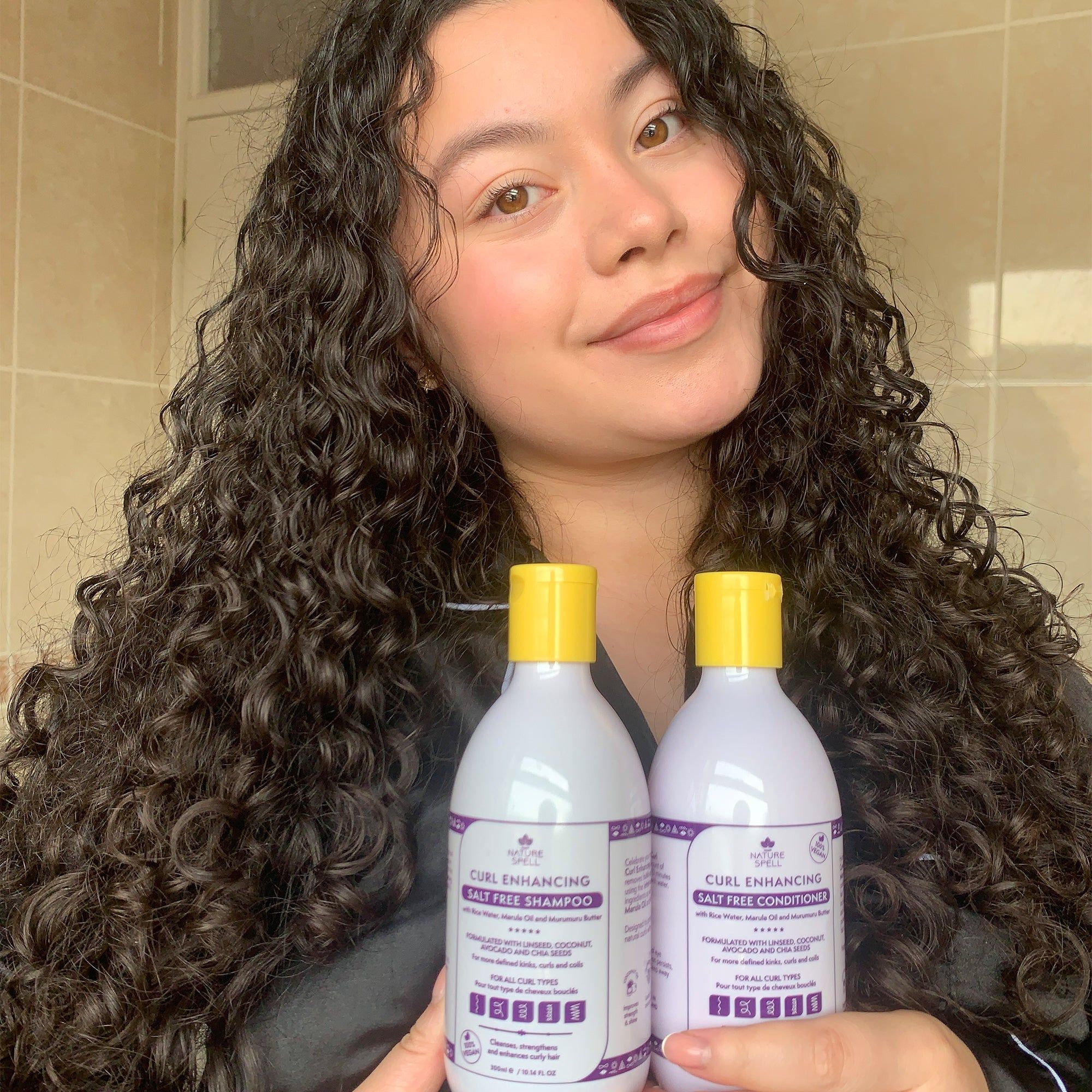 Nature Spell Curl Enhancing Shampoo & Conditioner Duo