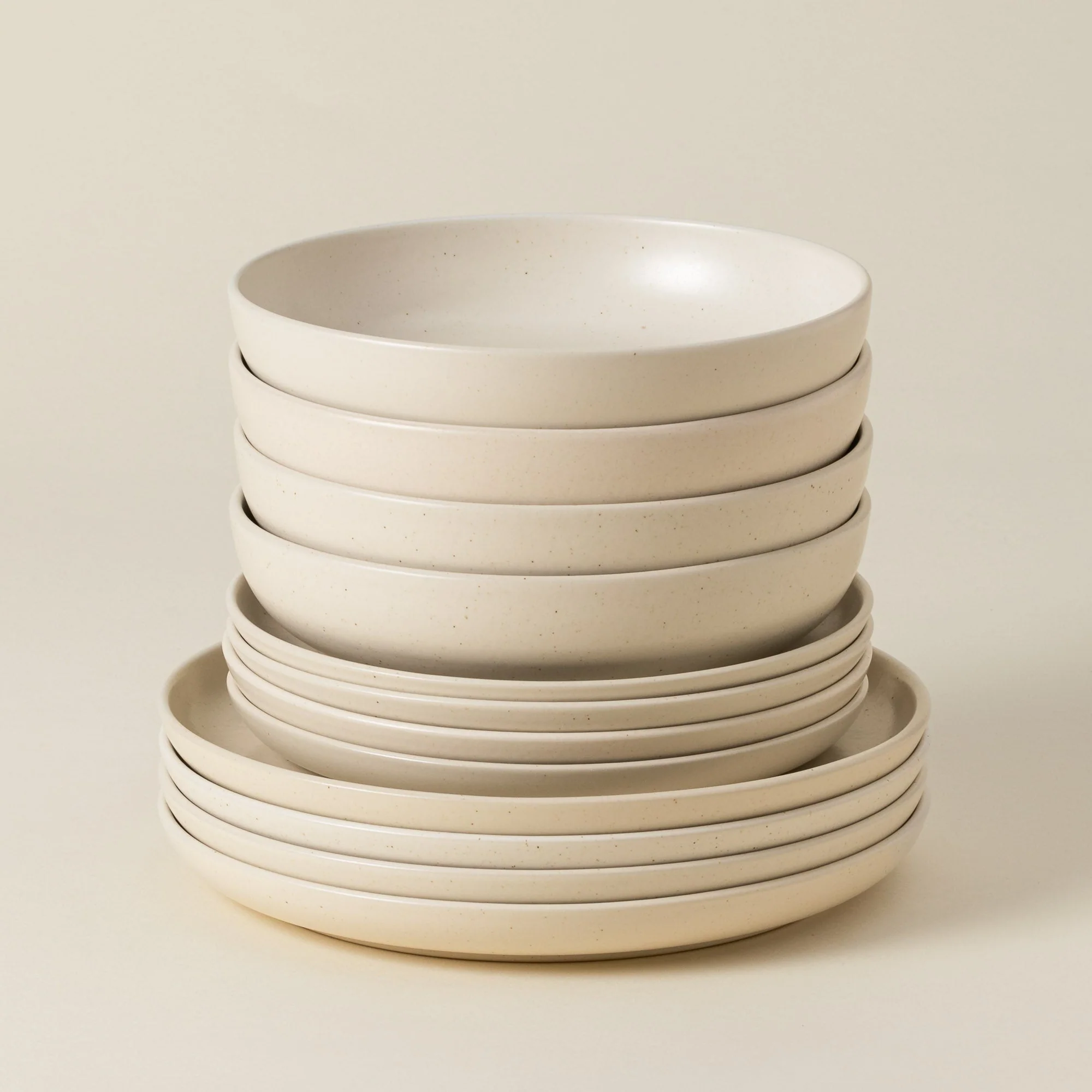 12-Piece Dinnerware Set with Soup/Pasta Bowl Pacifica, Casafina by COSTA NOVA