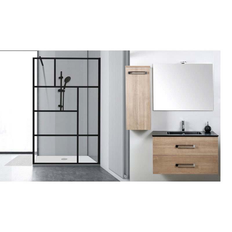 Paroi de douche Fabrilia 90 x 200 cm ONDÉE