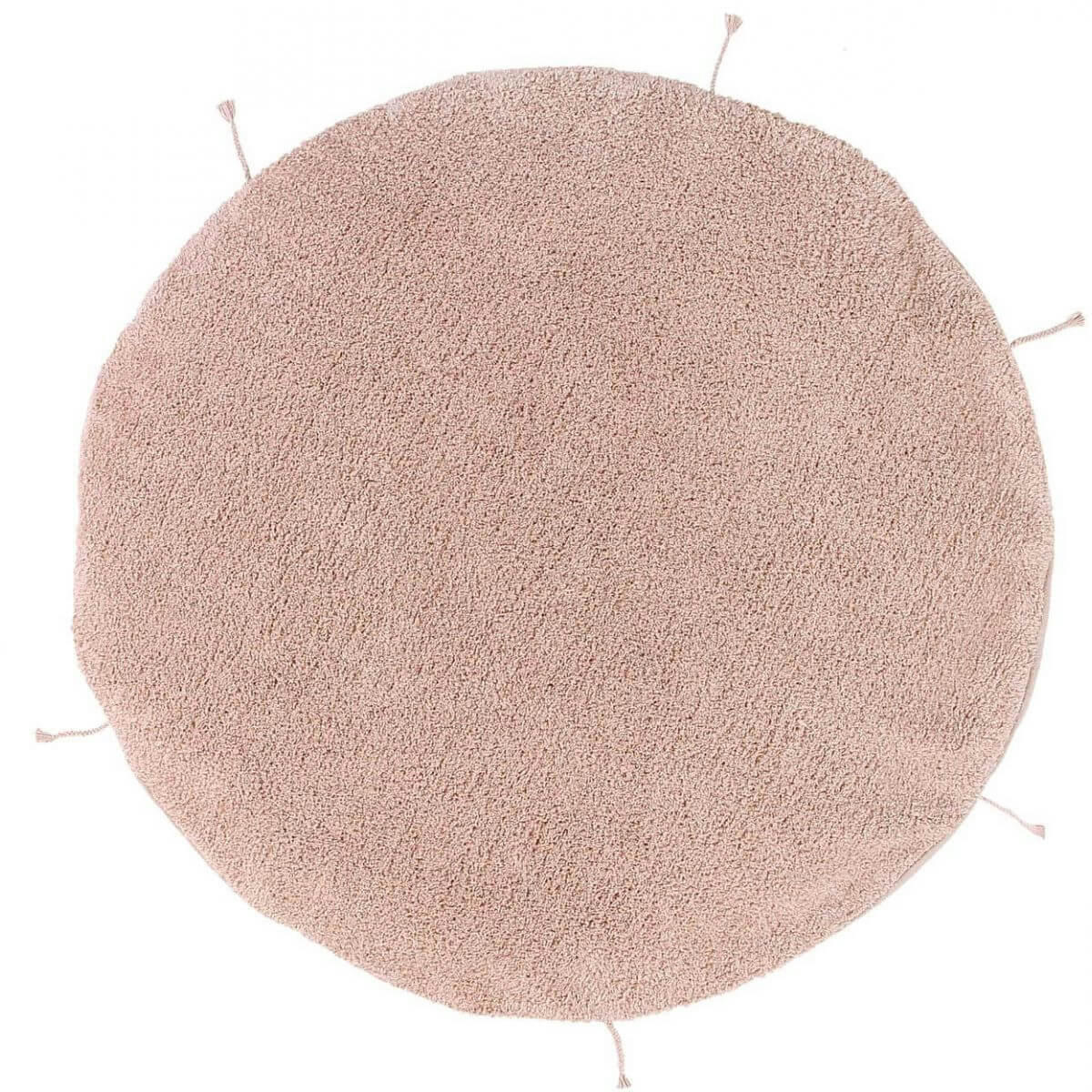 RE EDITION - Pouf de couchage en coton rose ø120