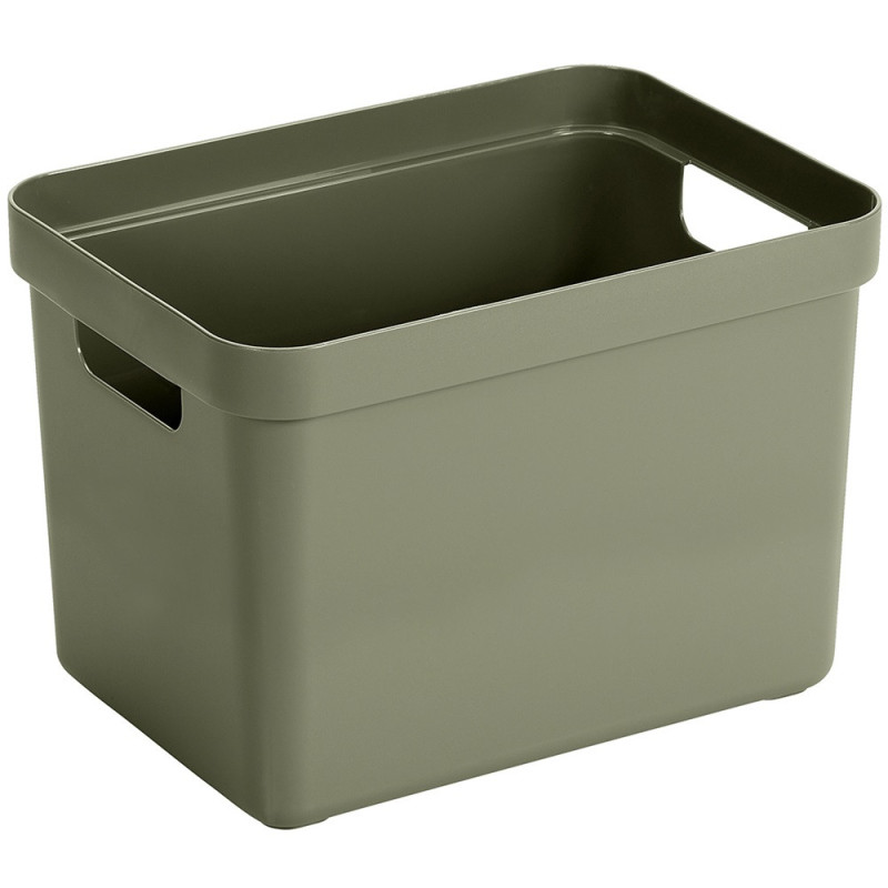 Box de rangement Sigma Home vert foncé 18 L SUNWARE
