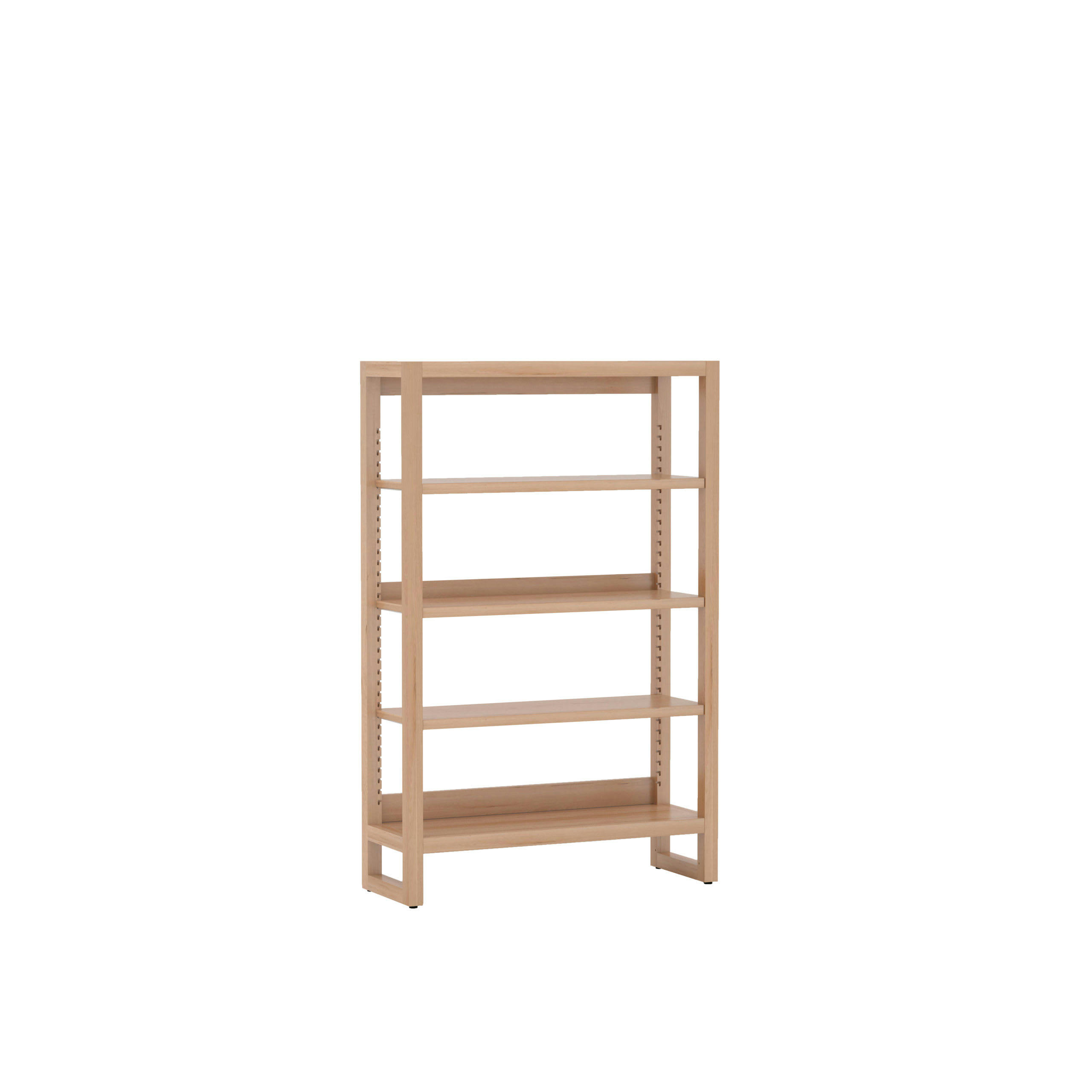 SELVA - Etagere en bois des Pyrénées 3 tablettes réglables, vernie