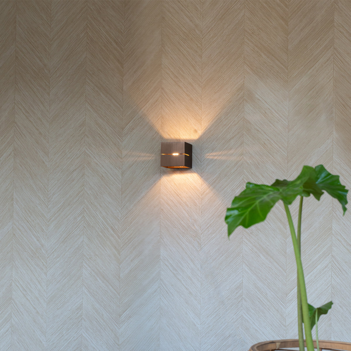 QAZQA Set van 4 smart wandlampen donkerbrons 9,7 cm incl. Wifi G9 -