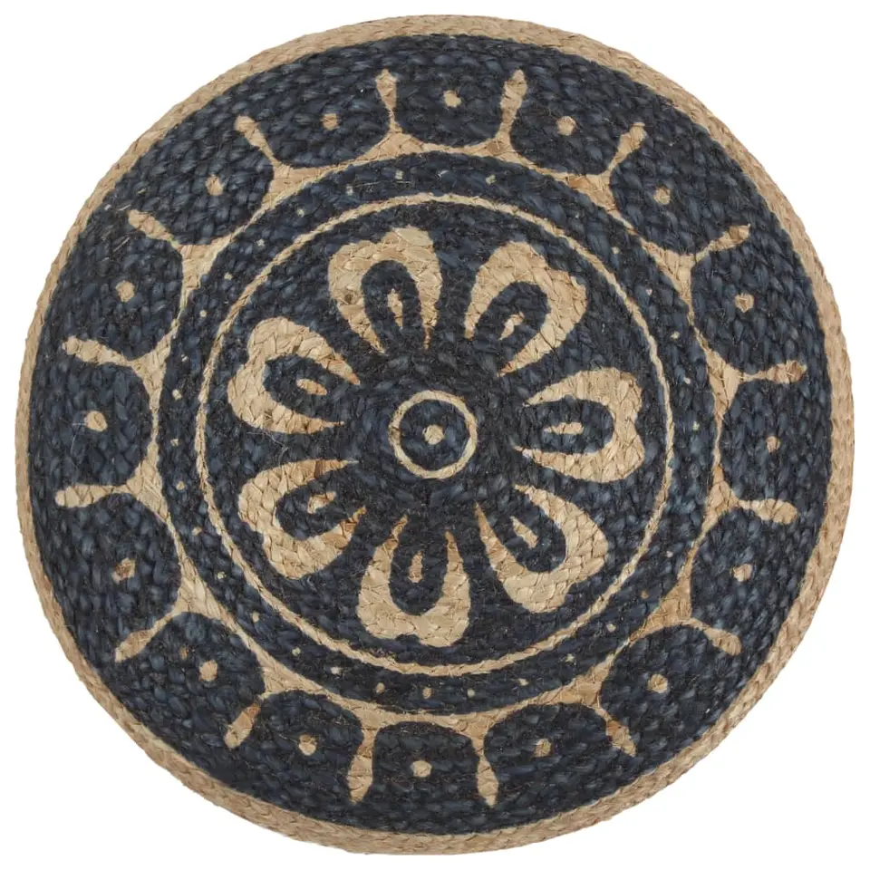 vidaXL - Poef - Bruin - Jute