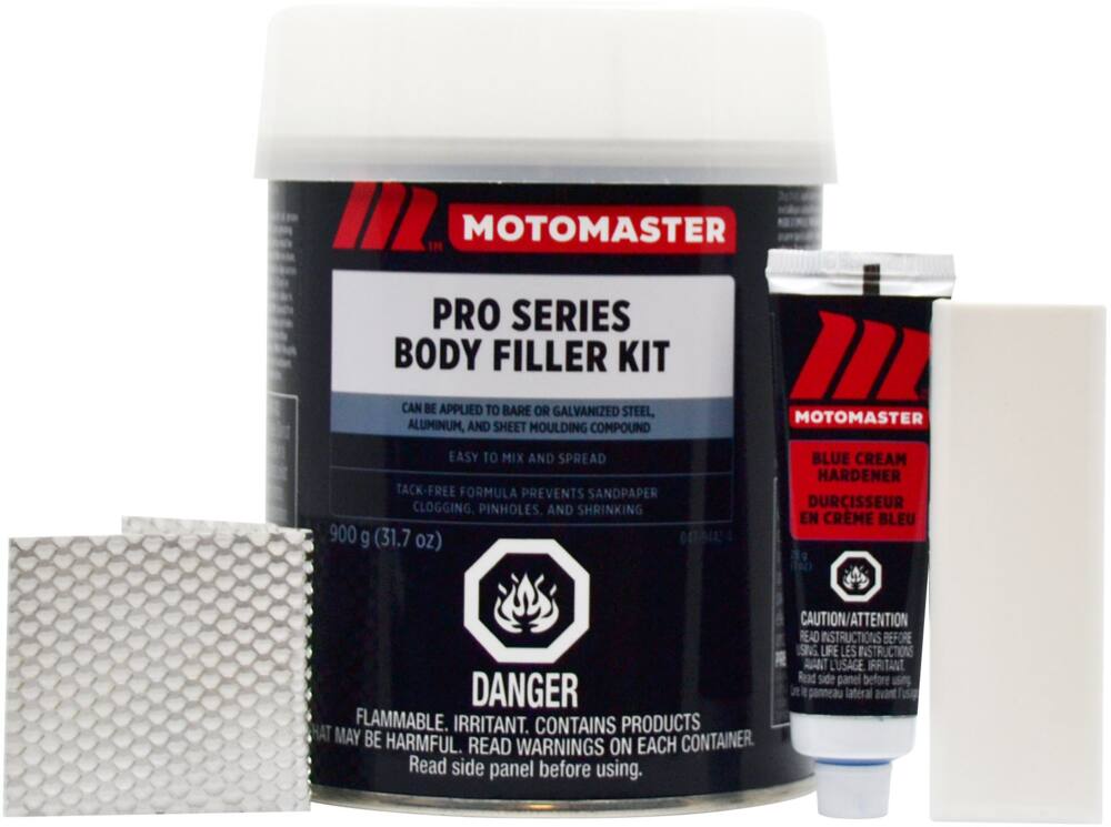 MotoMaster Professional Series Body Filler Kit