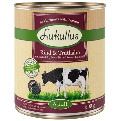 Lukullus Adult Beef & Turkey - Grain-Free