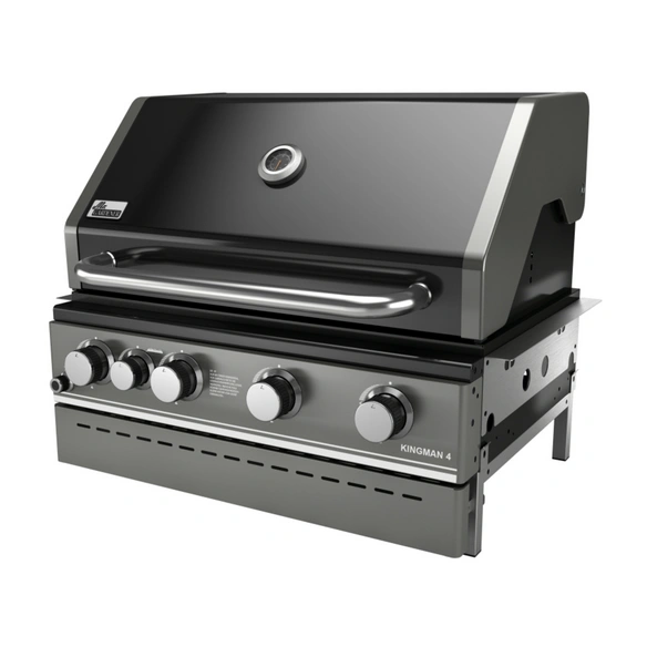 Gasgrill »Kingman 4 Built-In«, 5 Brenner, Grillfläche: 74 x 45 cm, mit Unterwagen