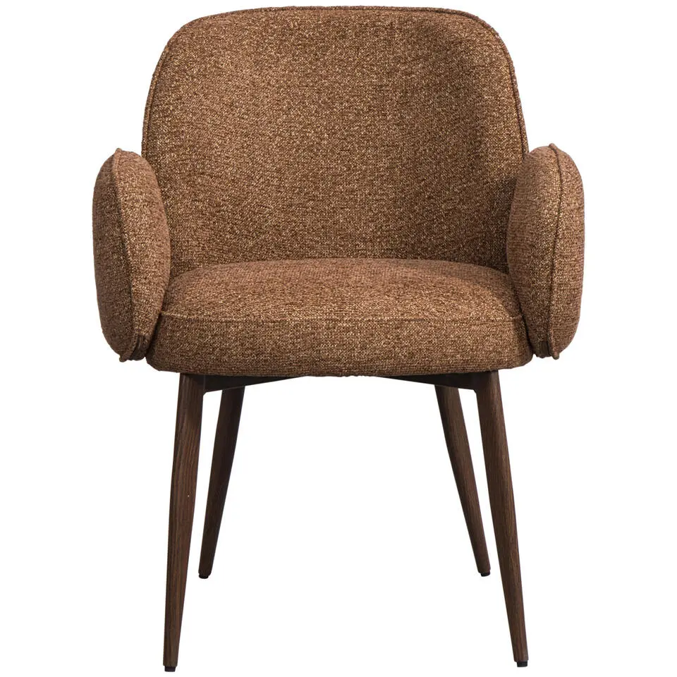 Eetkamerstoel Eva met armleuning - Terra