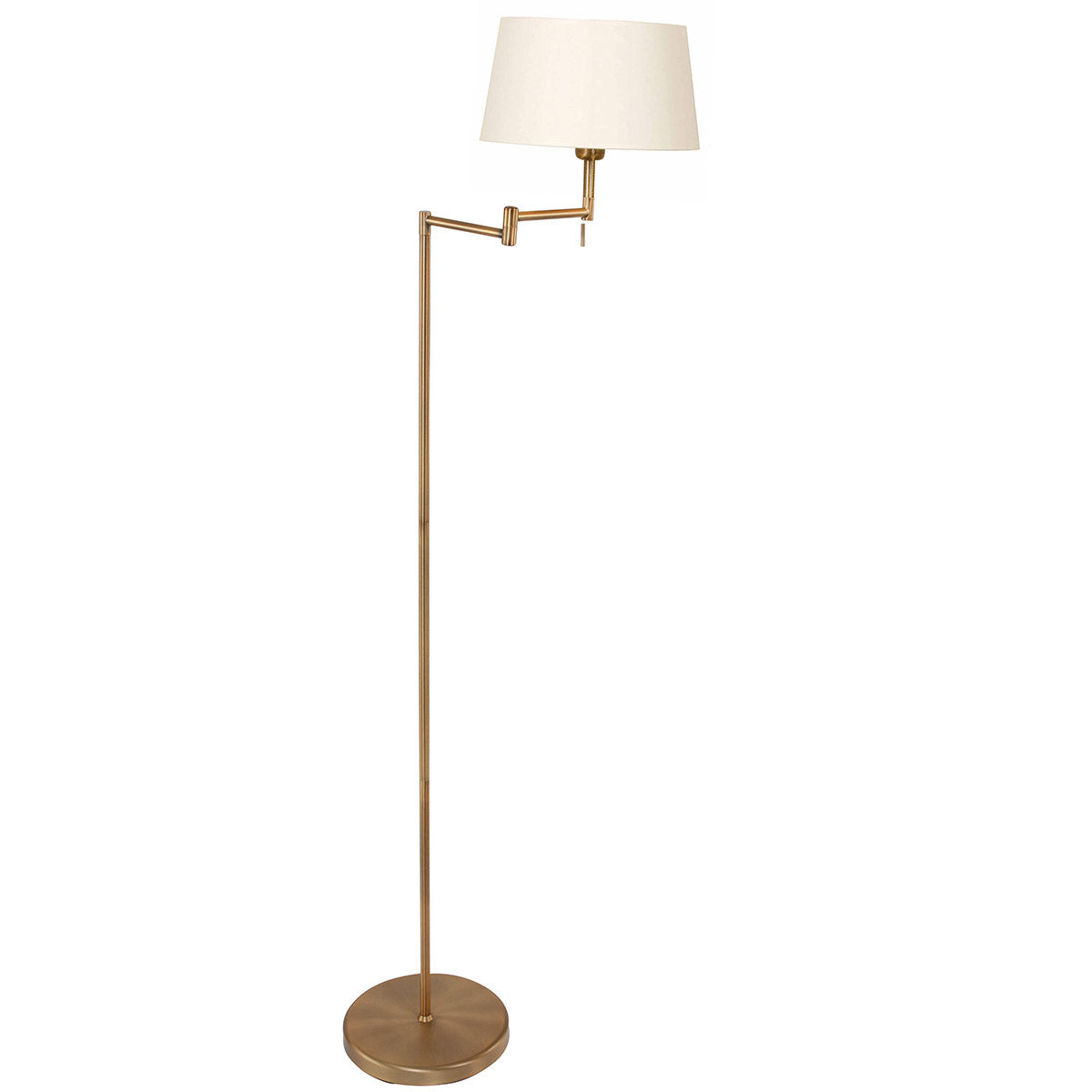 Mexlite vloerlamp bella - 1 lichts - 45x 154 cm - brons