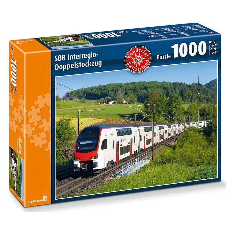 Puzzle SBB Doppelstockzug