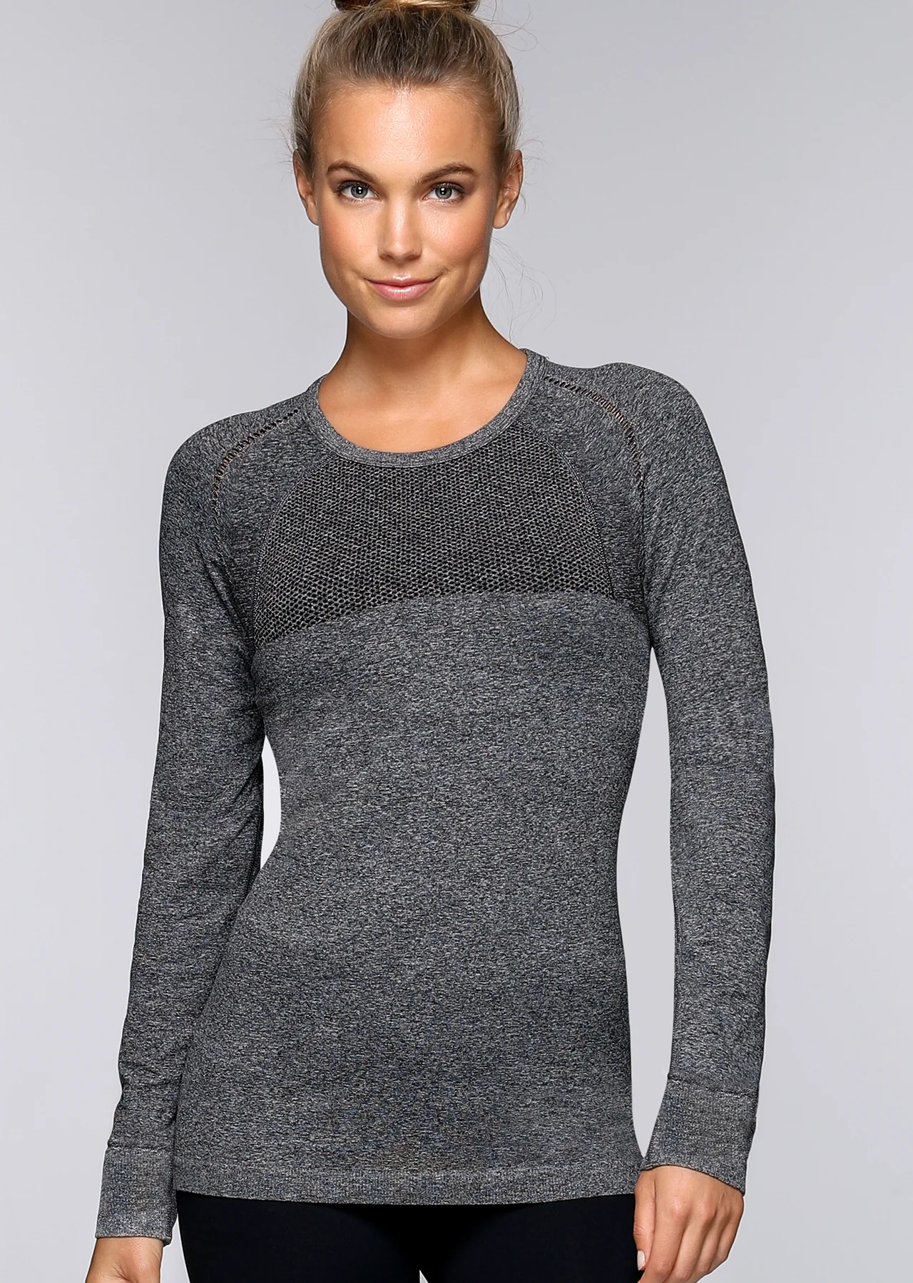 Rhythmic Seamless L/Slv Top
