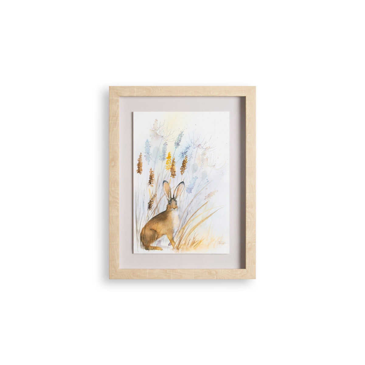 Laura Ashley Print in Frame - Country Hare - 40x30cm