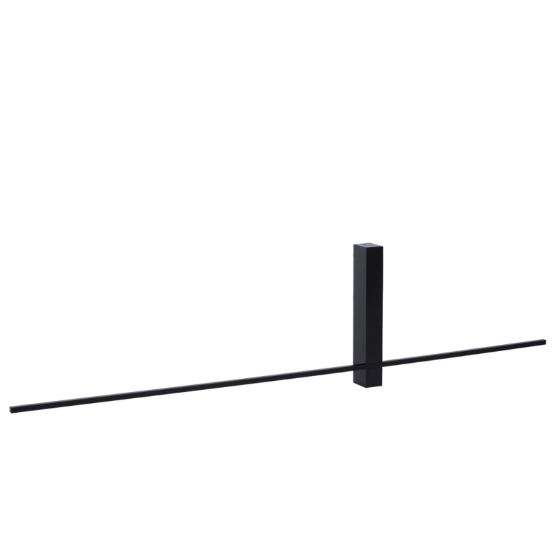 Applique LED Segin noire 10 W LUCIDE