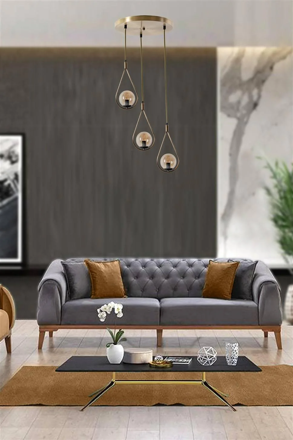 Hanglamp Drop 3-lichts