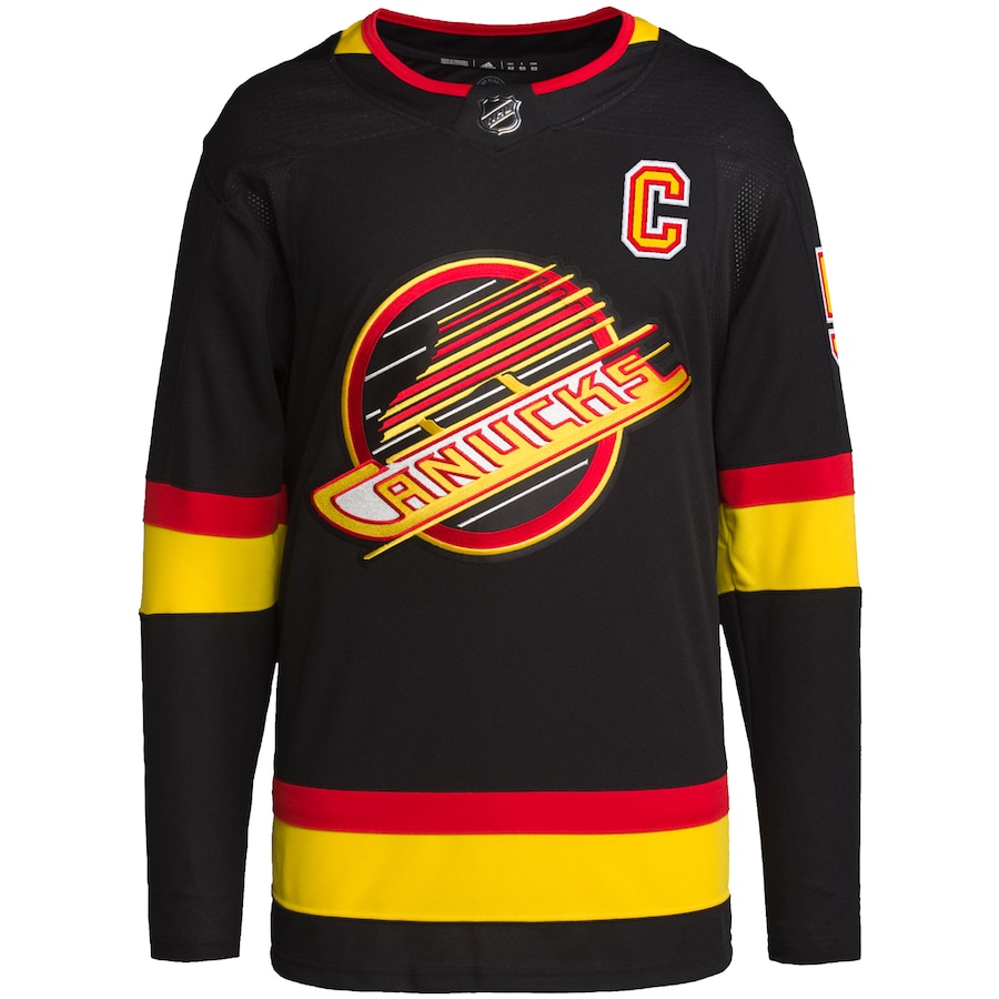 Bo Horvat Vancouver Canucks adidas Alternate Primegreen Authentic Pro Player - Jersey - Black