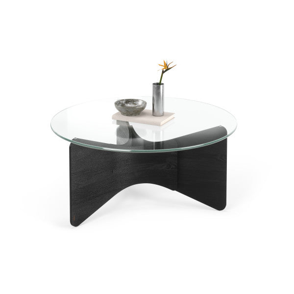 Umbra salontafel Madera - 84 x 84 x 39 cm - Zwart