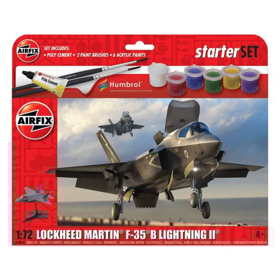 Airfix Lockheed Martin F-35B Lightning II Starter Set 1:72