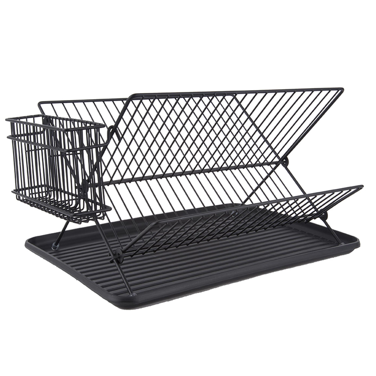 Present Time keukenrek Classic - zwart - 36.5x29.5x23.5cm