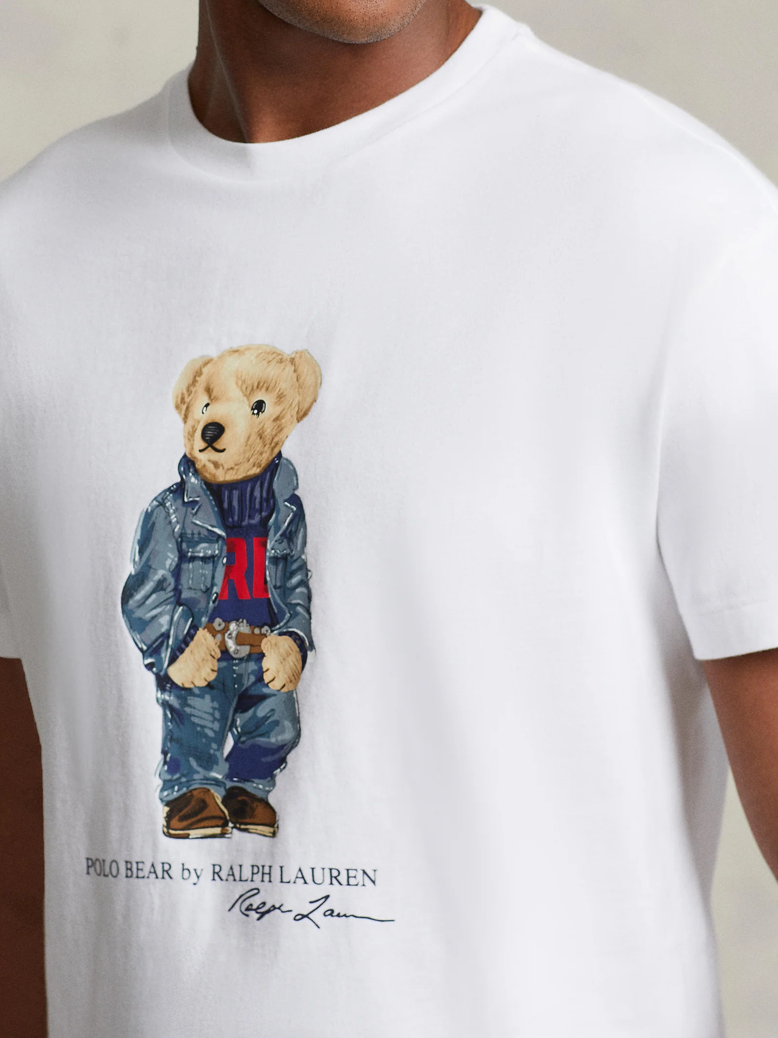 Denim Bear T-Shirt