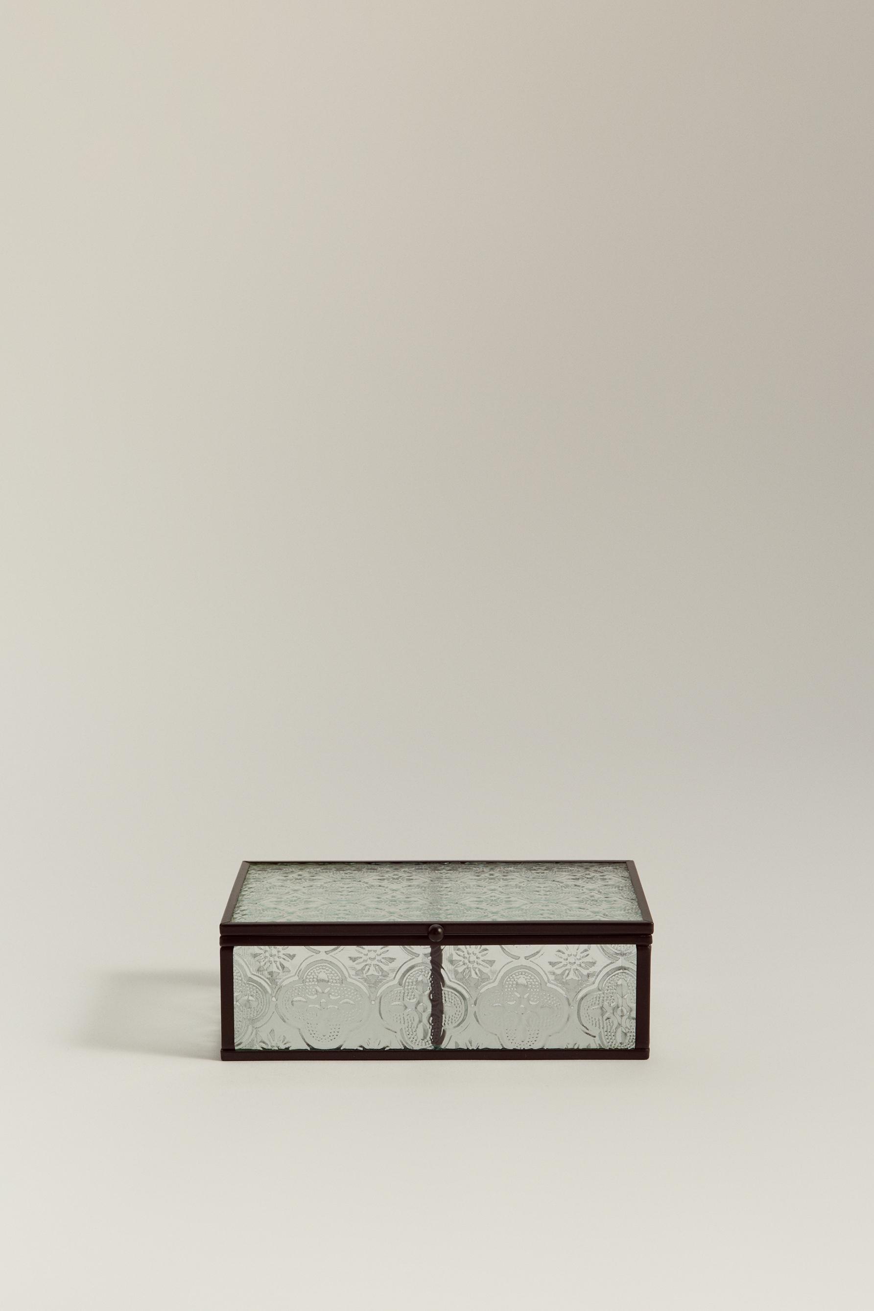 Caja cristal mosaicos 15 cm