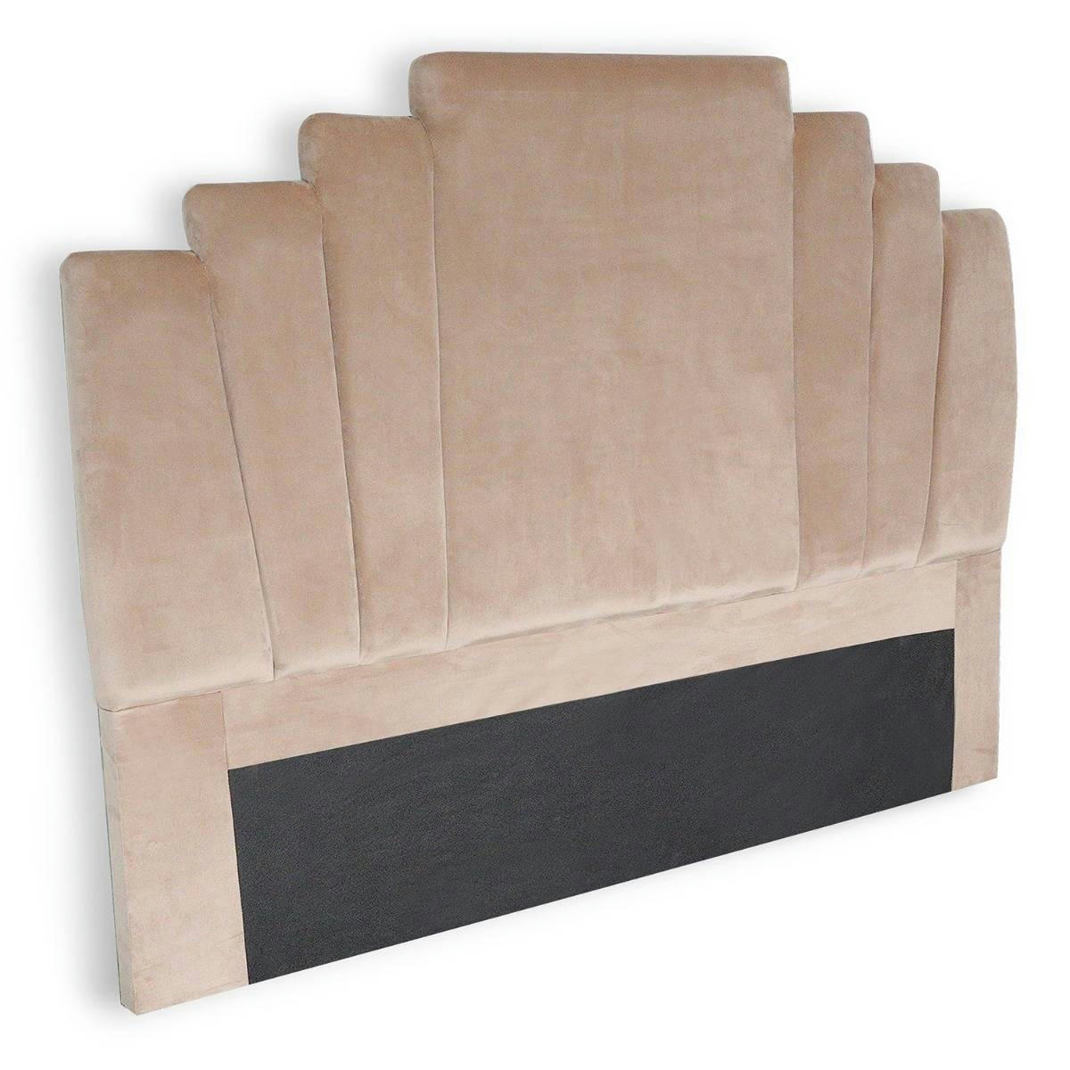 ARENA - Tête de lit 160 cm velours taupe