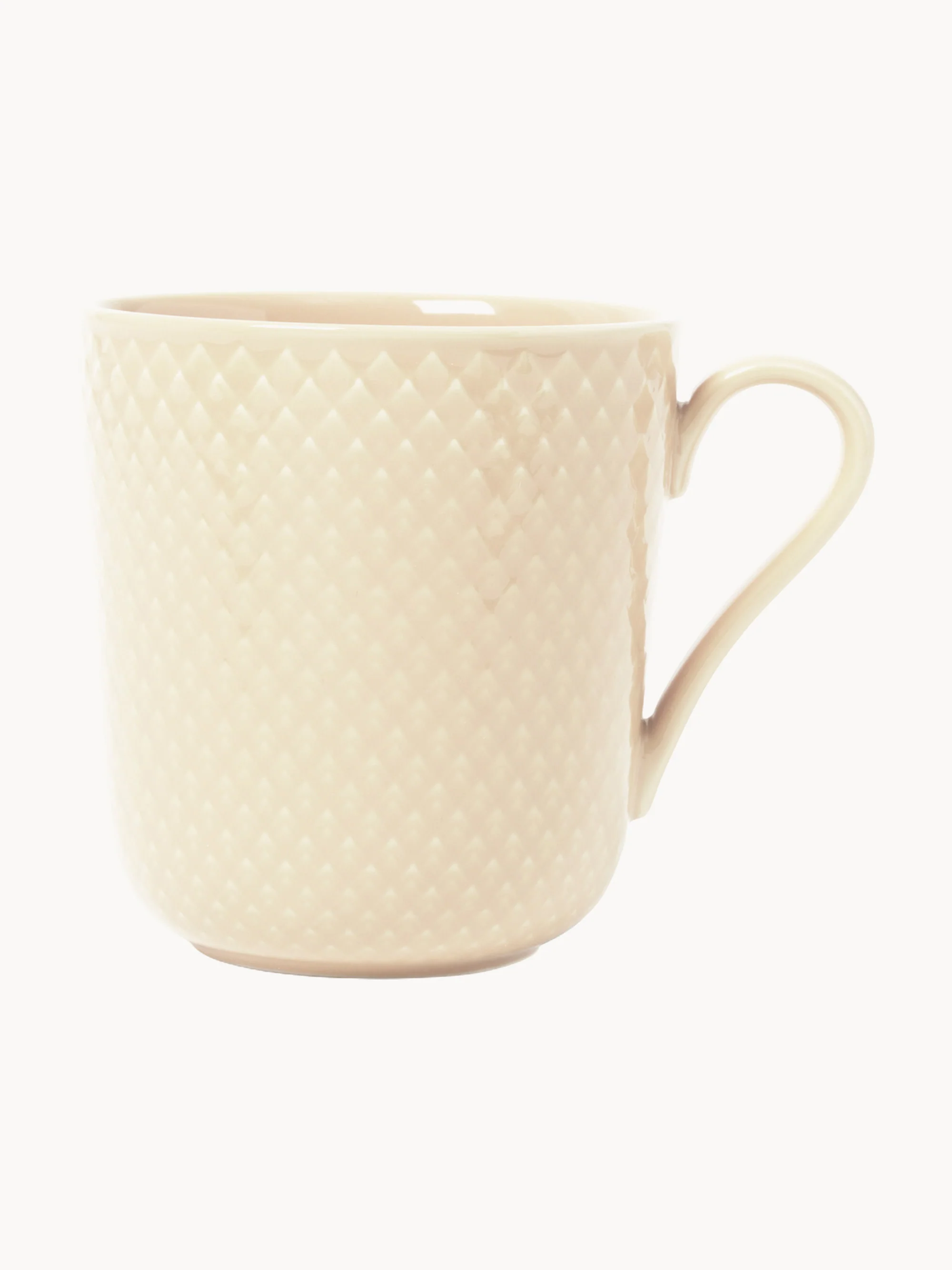 Porzellan-Tasse Rhombe Earth