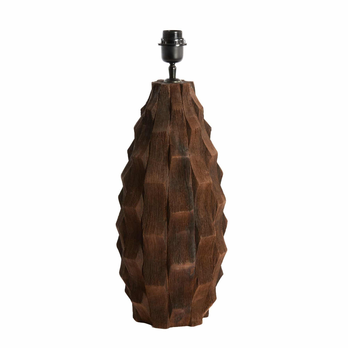 Light & Living lampvoet Takabe - bruin - Ø21cm