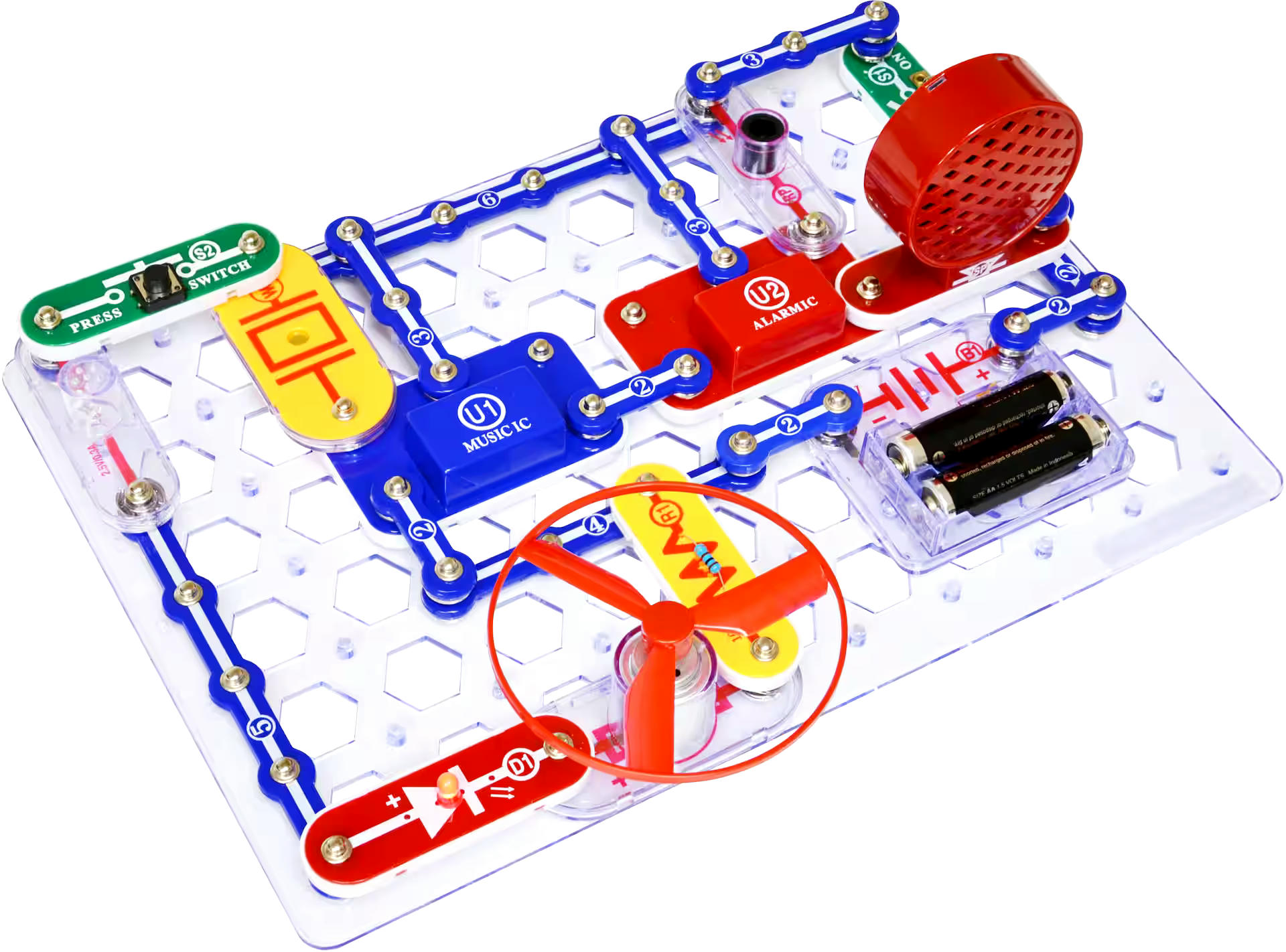 Snap Kits 100 Basics Electronics Discovery Kit, Ages 8+