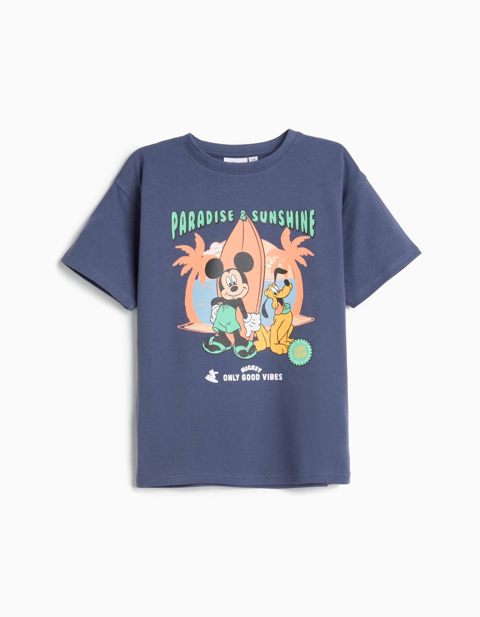 T-shirt 'Mickey' ©Disney, Menino, Azul Escuro