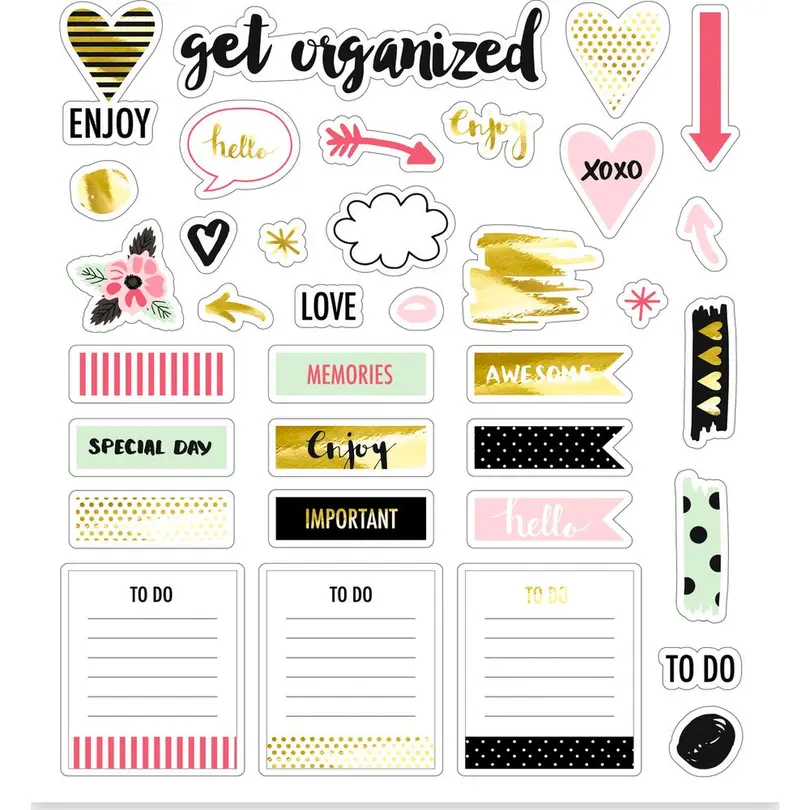 Sticker 4er-Set FUN
