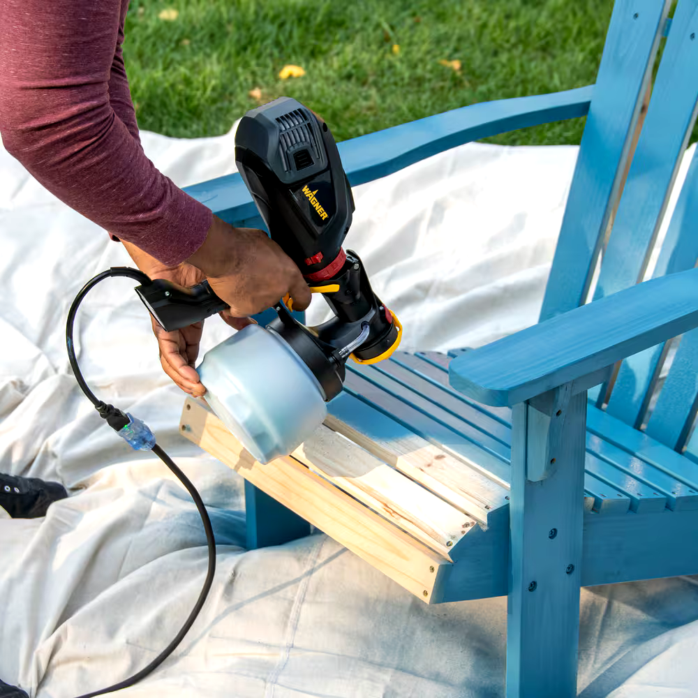 Wagner Flexio 575 Handheld Interior/Exterior Paint Sprayer, Multi-Directional, Black