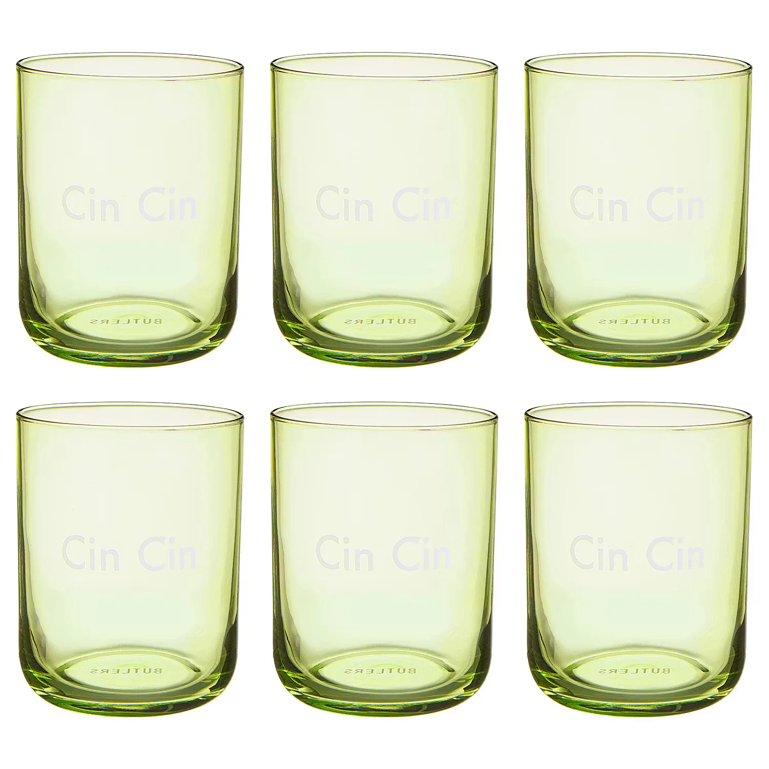 COLORATA Trinkglas Cin Cin 6er-Set