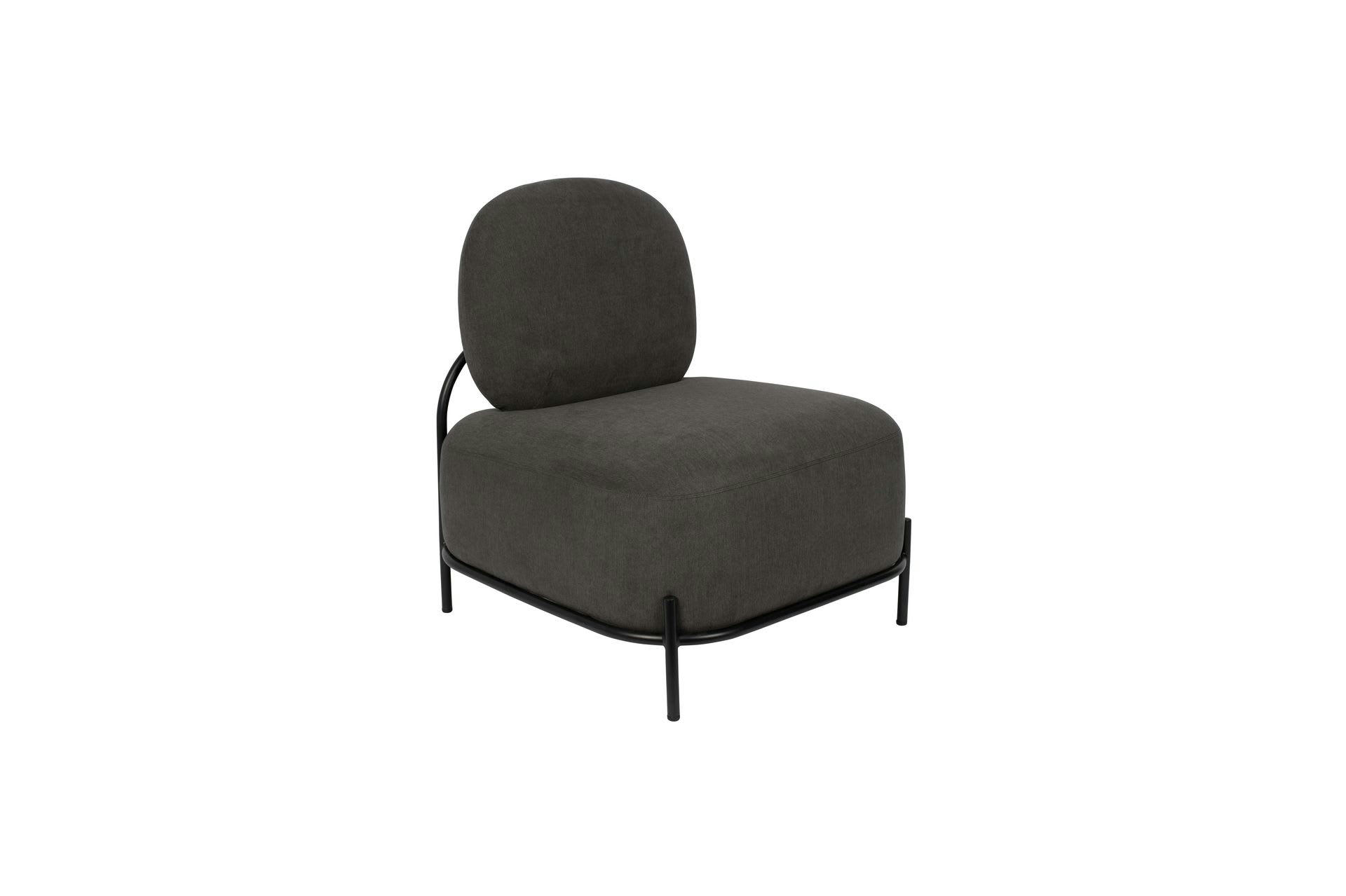 FESTON - Fauteuil en tissu gris