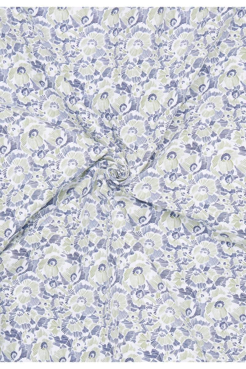 ETERNA Modern Fit Hemd blau, Bedruckt