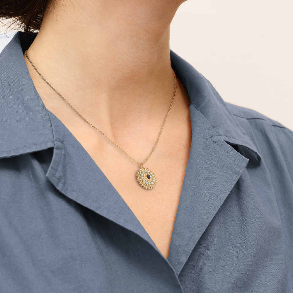 Collier Girafe Perlé