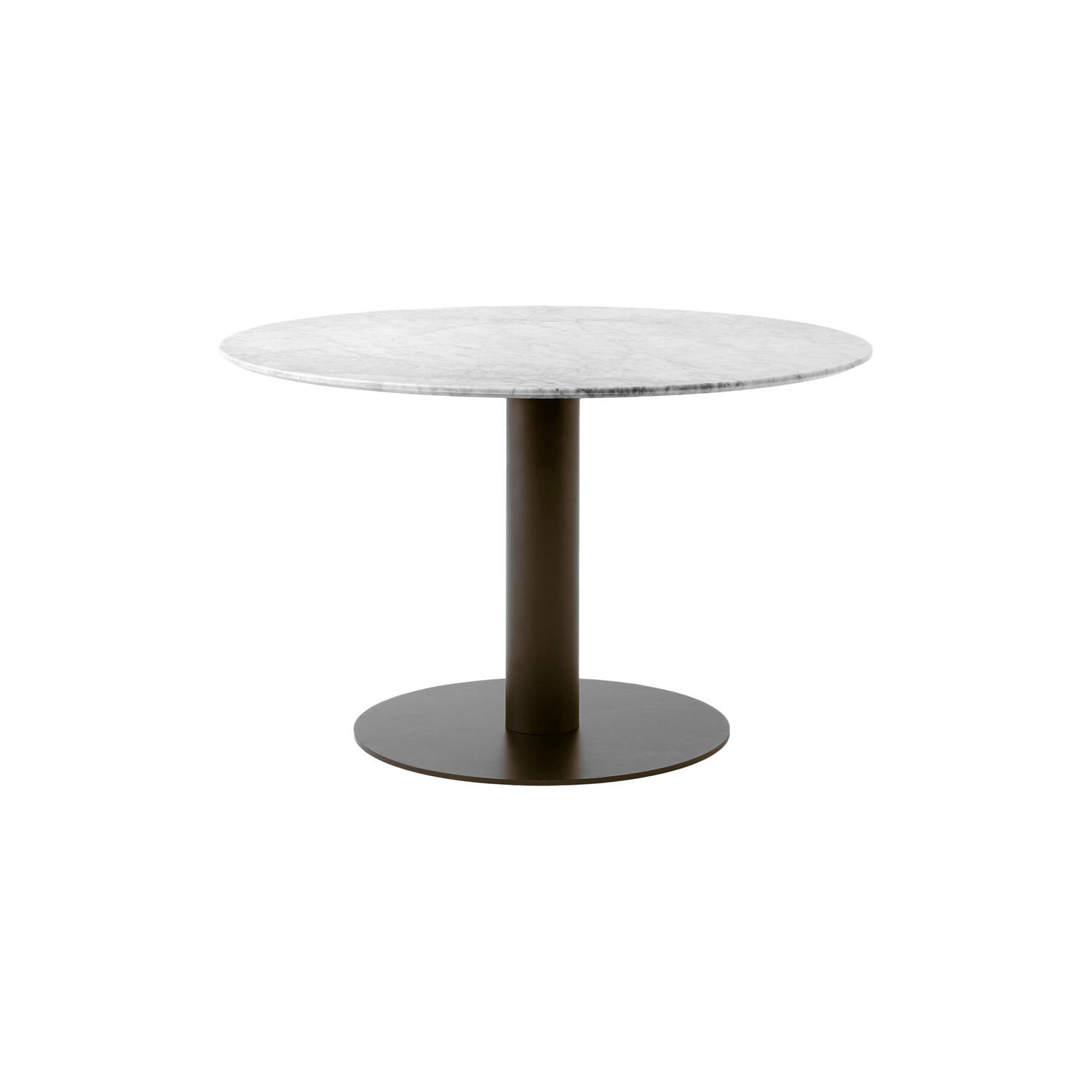 In Between SK19 spisebord, Bianco Carrara/bronzed