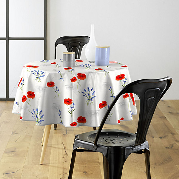 Nappe ronde imperméable en PVC Arles