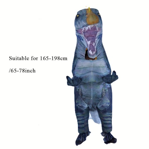 NNETM Spinosaurus Dinosaur Costume with Moving Tail & Head