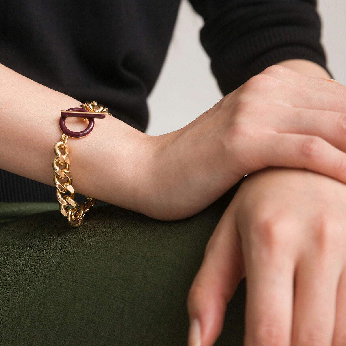 Bracelet grosse chaîne