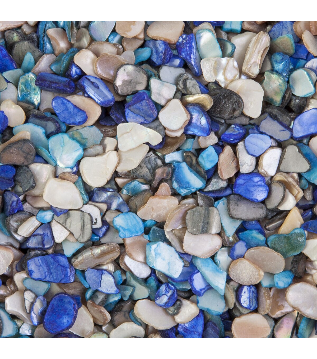 2lb Teal & Aqua Crushed Shells by Bloom Room