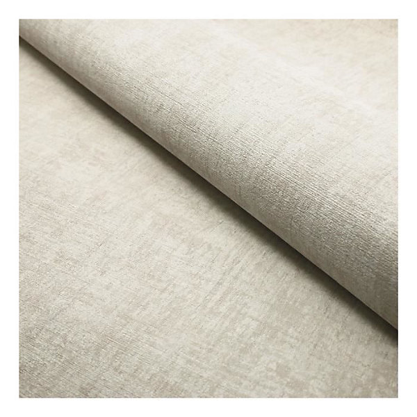 Papier peint vinyle sur intissé - Classique Chic - Effet toile beige et gris