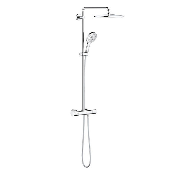 Grohe Rainshower SmartActive 310 colonne de douche avec mitigeur thermostatique, chrome (G26647000)