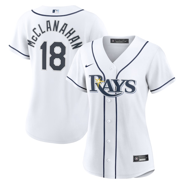 Shane McClanahan Tampa Bay Rays Nike Women's Home Replica Jersey - White